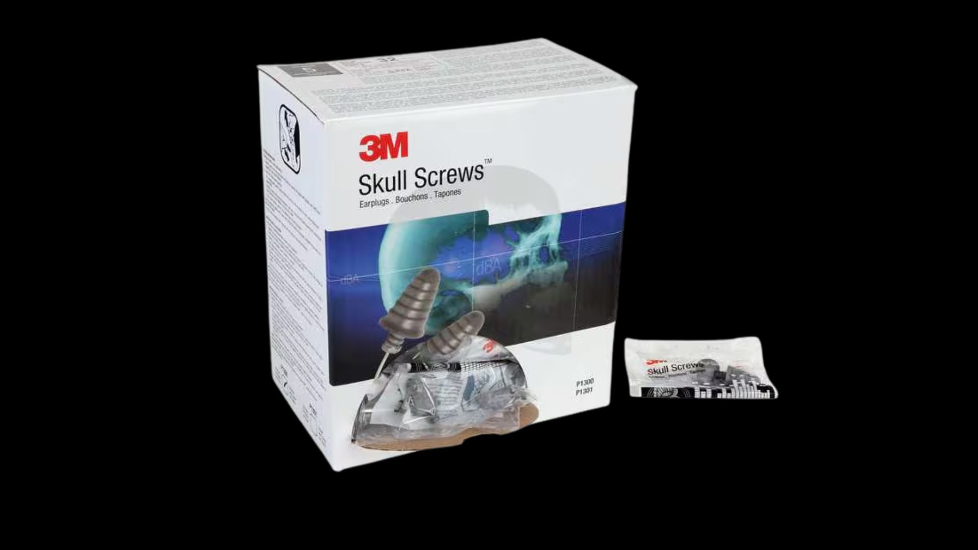 3M Skull Screw Earplugs PER PAIR