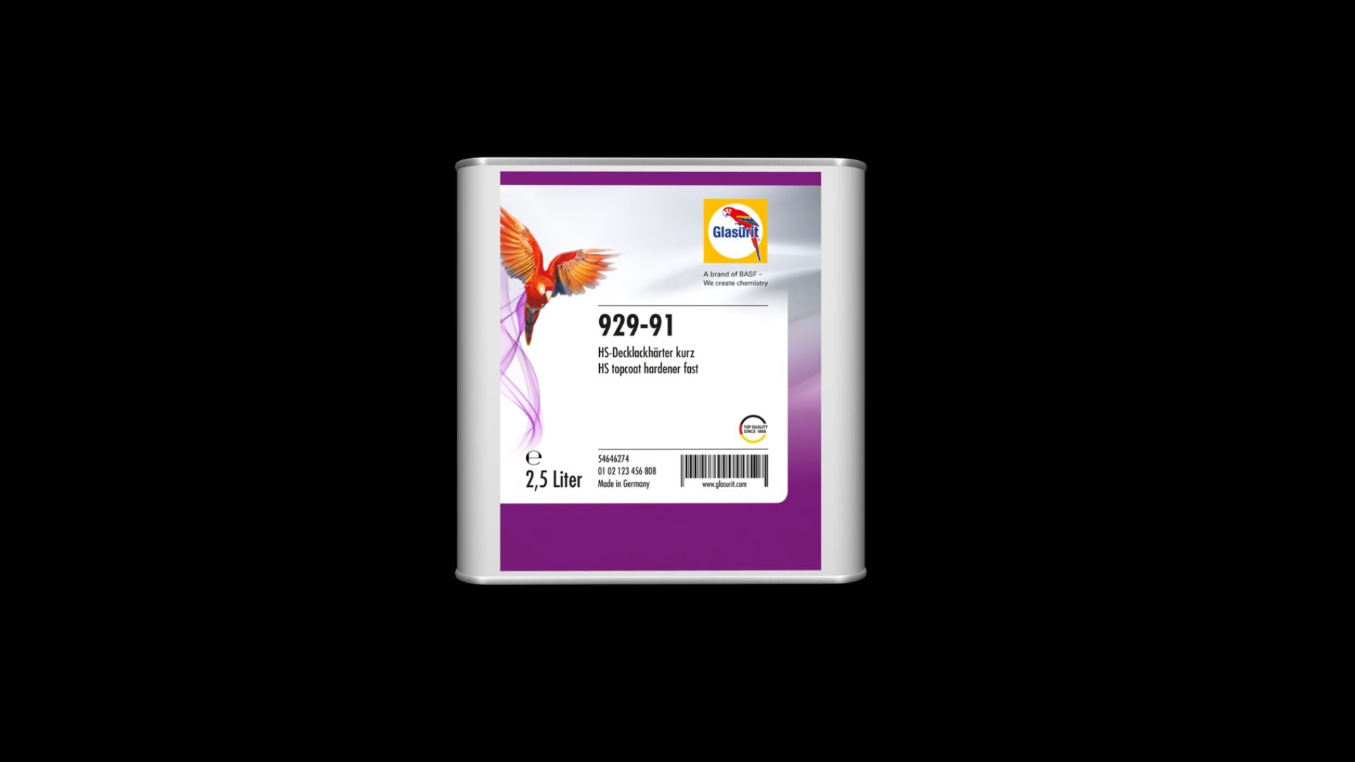 Glasurit HS Topcoat Hardener Fast 3.5L