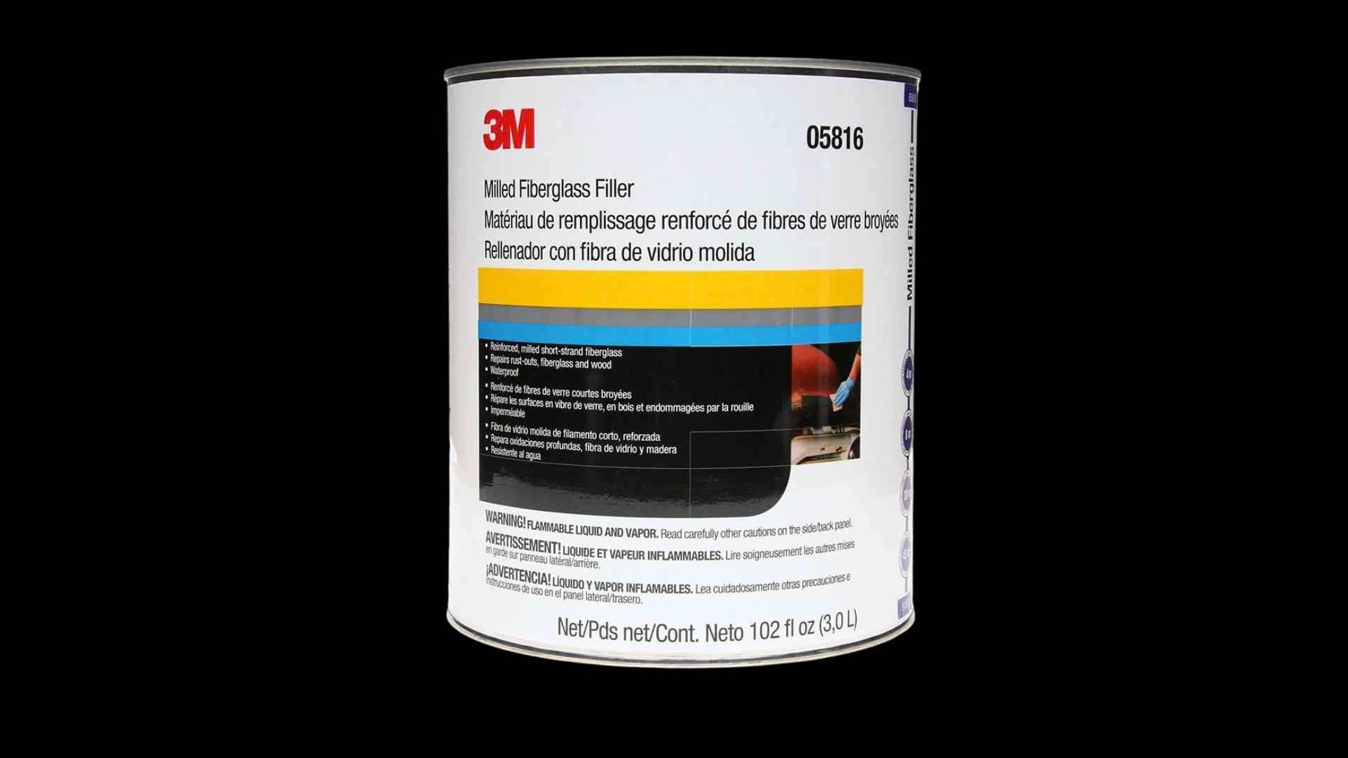 Milled Short Strand Filler Gallon